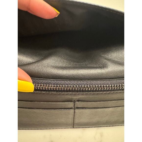 Louis Vuitton Black Long Epi Leather Brazza Wallet Authentic Designer Luxury - Picture 7 of 11